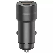 Energea Alu Drive PD20+ car charger | 38W | PD, QC | USB-A, USB-C | gray, gunmetal