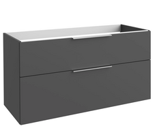 Spintelė po praustuvu Kame BIG, BU/12-3DR/D27-BIG, 120 cm, Grafitas