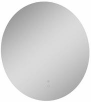 Veidrodis Elita Round, su apšvietimu, kabinamas, 100 cm x 100 cm, skaidri sp.