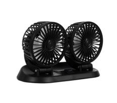 Dvigubas automobilio ventiliatorius TwinBreeze, 14.5x21.7cm