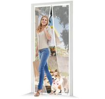 Joy2see magnetinis tinklelis nuo uodų durims 105x210 cm, baltas