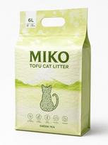 Sušokantis tofu kraikas katėms MIKO su žaliosios arbatos aromatu, 6 l