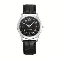 Odinis kvarcinis vyriškas laikrodis, Black Tarp Black Dial
