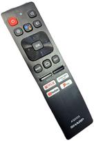 Išmaniojo (Smart TV) ir televizoriaus priedas SHARP Aquos SHW/RMC/0138N nuotolinio valdymo pultas su balso palaikymu