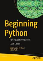 Biuro programa Beginning Python: From Novice to Professional, Beginning Python: From Novice to Professional