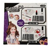 Kosmetikos ir tatuiruočių rinkinys vaikams