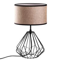 Stalinis šviestuvas Opviq Diamond, E27, 40W, ruda sp./juoda sp.