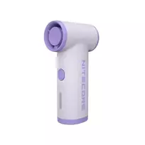 Nitecore NEF NANO - mini rankinis ventiliatorius, violetinis