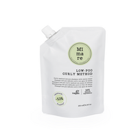 Mimare CURLY METHOD LOW-POO švelnus garbanotų plaukų šampūnas su melionų ekstraktu, 200 ml