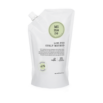 Mimare CURLY METHOD LOW-POO švelnus garbanotų plaukų šampūnas su melionų ekstraktu, 480 ml