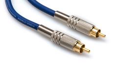 Hosa Technology DRA-501 bendraašis kabelis RG-59/U 1 m RCA Blue, Native