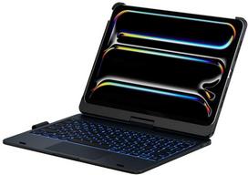 „Typecase Flexbook Touch“ dėklas, skirtas „iPad Pro 11“ (2024/2025), juodas