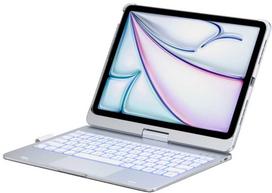 Typecase Flexbook Touch do iPad Air 11" M2 2024 / M3 2025 / M4 2026 sidabrinė