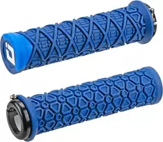 Vairo rankenėlės ODI D3O Vanquish v2.1 Lock-On MTB 137mm Mėlyna