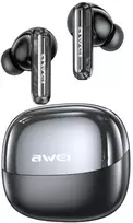 Awei Belaidės ausinės T229 ANC AI su a charging dock gunmetal