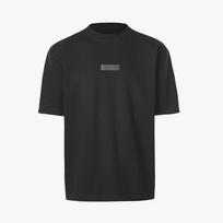 CLEW Oversized Tee Black marškinėliai