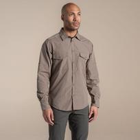Craghoppers Kiwi Long Sleeved Shirt Pebble marškiniai