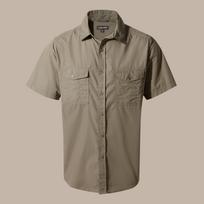 Craghoppers Kiwi Short Sleeved Shirt Pebble marškiniai