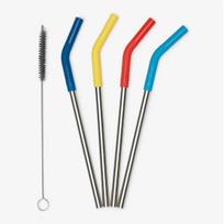 Daugkartiniai šiaudeliai Klean Kanteen 8mm Straw 4-Pack