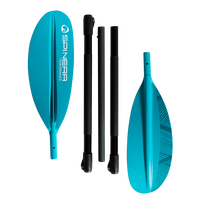 Spinera Performance Kayak Paddle teal baidarės irklas