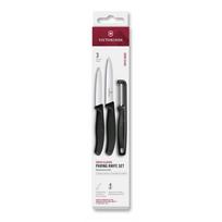 Victorinox Paring Knife Set su skustuku 3 vnt. black
