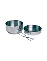 Yate puodas 1.25L su dangčiu 0.3L stainless steel