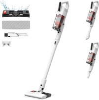 Deerma DEM-T20W belaidis 2-in-1 dulkių siurblys su plovimo funkcija, baltas (DEM-T20W)