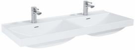 Vonios praustuvas Elita Maxxi Duo, keramika, 121 cm x 46 cm x 17.5 cm, balta sp.