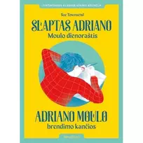 Knyga SLAPTAS ADRIANO MOULO DIENORAŠTIS. ADRIANO MOULO BRENDIMO KANČIOS