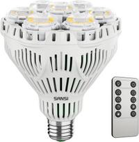 Sansi LED augalų lempa 40 W, su nuotolinio valdymo pultu