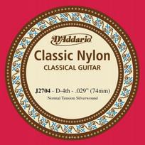 D'addario J2704 Klasikinės gitaros stygos D4, 0.29"
