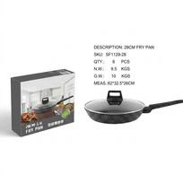 Extralink HOME GRANITE NON-STICK FRY PAN SF-1129-28CM 3.1L BLACK