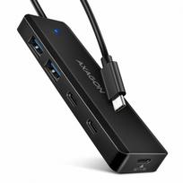 AXAGON 4-port HUB HUE-C2C 5Gbps 2x USB-A + 2x USB-C