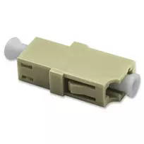 Qoltec LC/UPC Fiber Optic Adapter | Simplex | Multimode