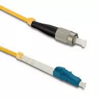 Qoltec Fiber optic patch cord FC/UPC - LC/UPC | Singlemode | 9/125 | G652D | Simplex | 10m