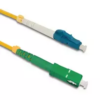 Qoltec Fiber optic patch cord LC/UPC - SC/APC | Singlemode | 9/125 | G652D | Simplex | 2m