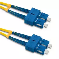 Qoltec Fiber optic patch cord SC/UPC - SC/UPC | Singlemode | 9/125 | G652D | Duplex | 5m