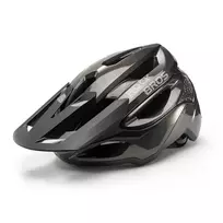 Rockbros LK-99 Mountain Bike Helmet with Adjustable Visor and Magnetic Closure 58-62 cm - Titanium