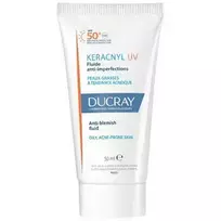 Ducray Keracnyl UV Anti-Blemish Fluid SPF 50+ - Protective fluid for problematic skin