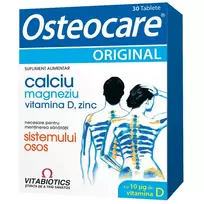 Vitabiotics Osteocare Original, Vitamin D, Magnesium, Zinc  AND  Calcium, Maintaining a Healthy Skeletal System, Vitamins, 30 capsules
