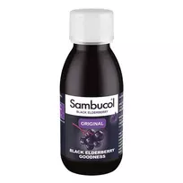 Sambucol Original, Black Elderberry Extract, Immune System Support, Syrup, 120 ml