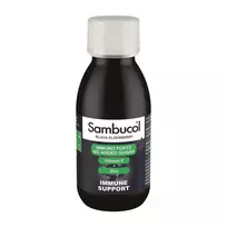 Sambucol Immuno Forte, Sugar Free, Black Elderberry, Vitamin C  AND  Zinc, Supports the Immune System, Syrup, 120 ml