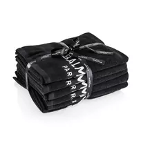 Balmain Set of 6 Black Bleach-Proof Salon Textile Towels
