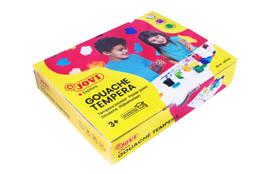 Guašas JOVI TEMPERA, 35 ml, 12 spalvų rinkinys su teptuku