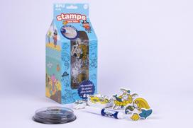 Kūrybinis nutrinamų antspaudų rinkinys „Sea Tale Kids“