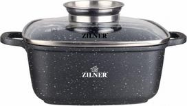 Puodas Zilner Marble ZL-7003, 28 cm, 6.5 l, juoda sp.