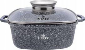 Puodas Zilner Marble Square, 24 cm, 4.4 l, pilka sp.