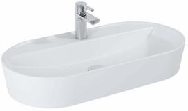 Vonios praustuvas Elita Babette 145109, keramika, 80 cm x 40 cm x 13.5 cm, balta sp.