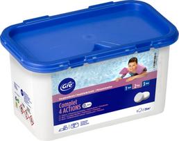 Baseino vandens priežiūros priemonė Gre Actions chlorine, tabletės po 250 g, 1 kg