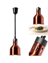 Infraraudonųjų spindulių šildymo lempa indams IR pakabinama žalvario sk. 17,5 cm 250 W